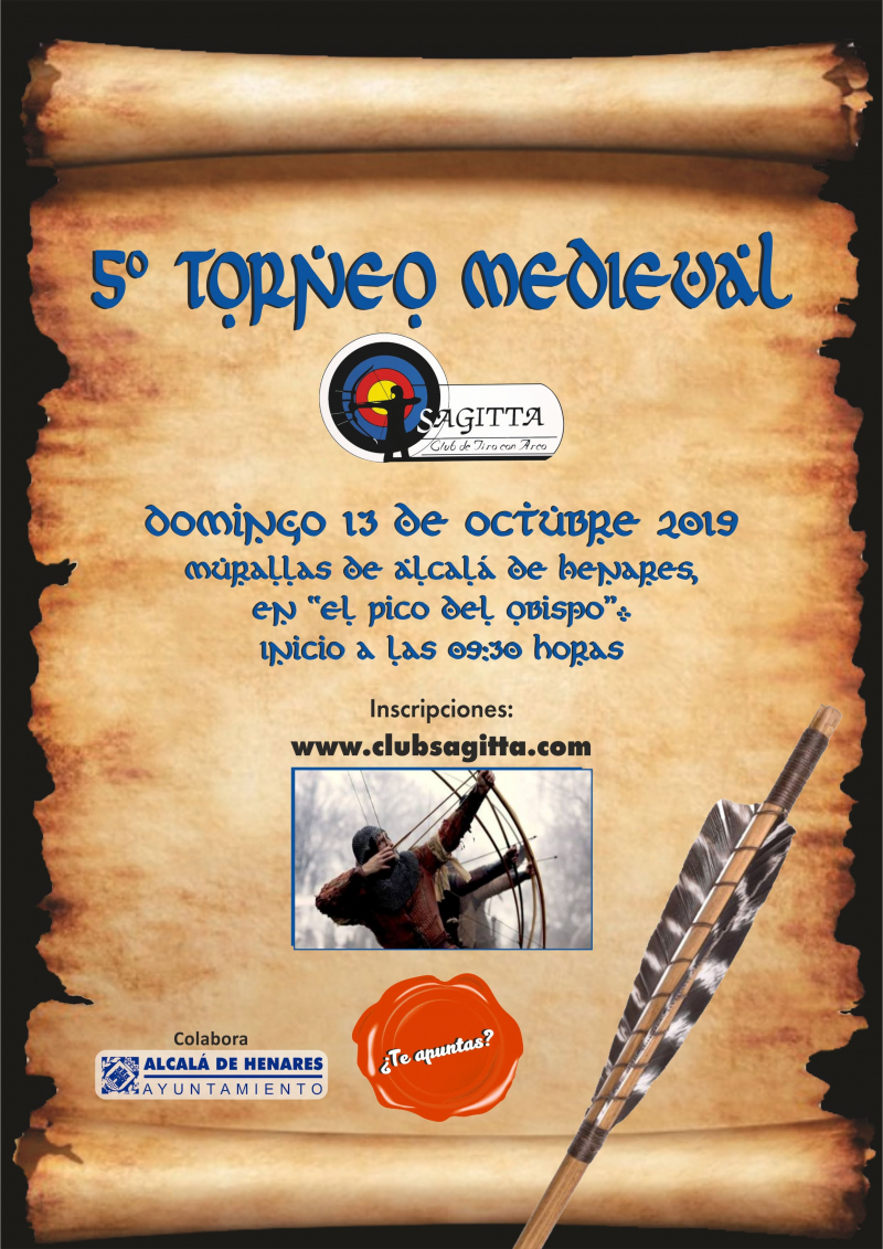 TORNEO MEDIEVAL  SEMANA CERVANTINA ALCALA DE HENARES - Iscriviti
