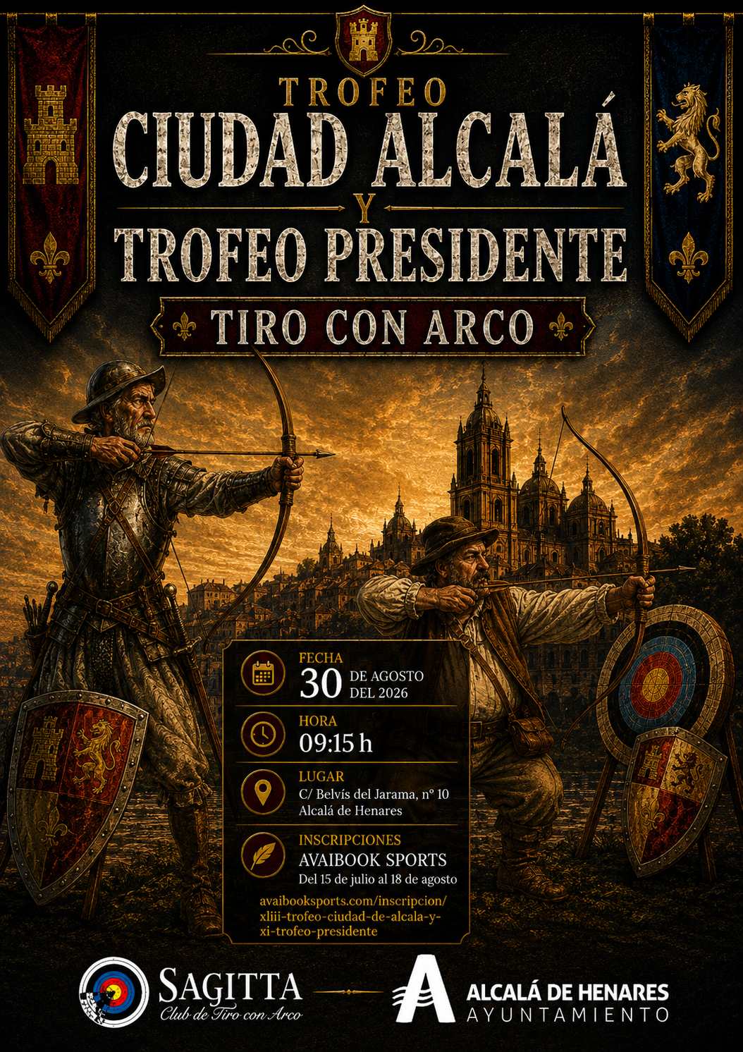 XLIII TROFEO CIUDAD DE ALCALA Y XI TROFEO PRESIDENTE - Inscríbete
