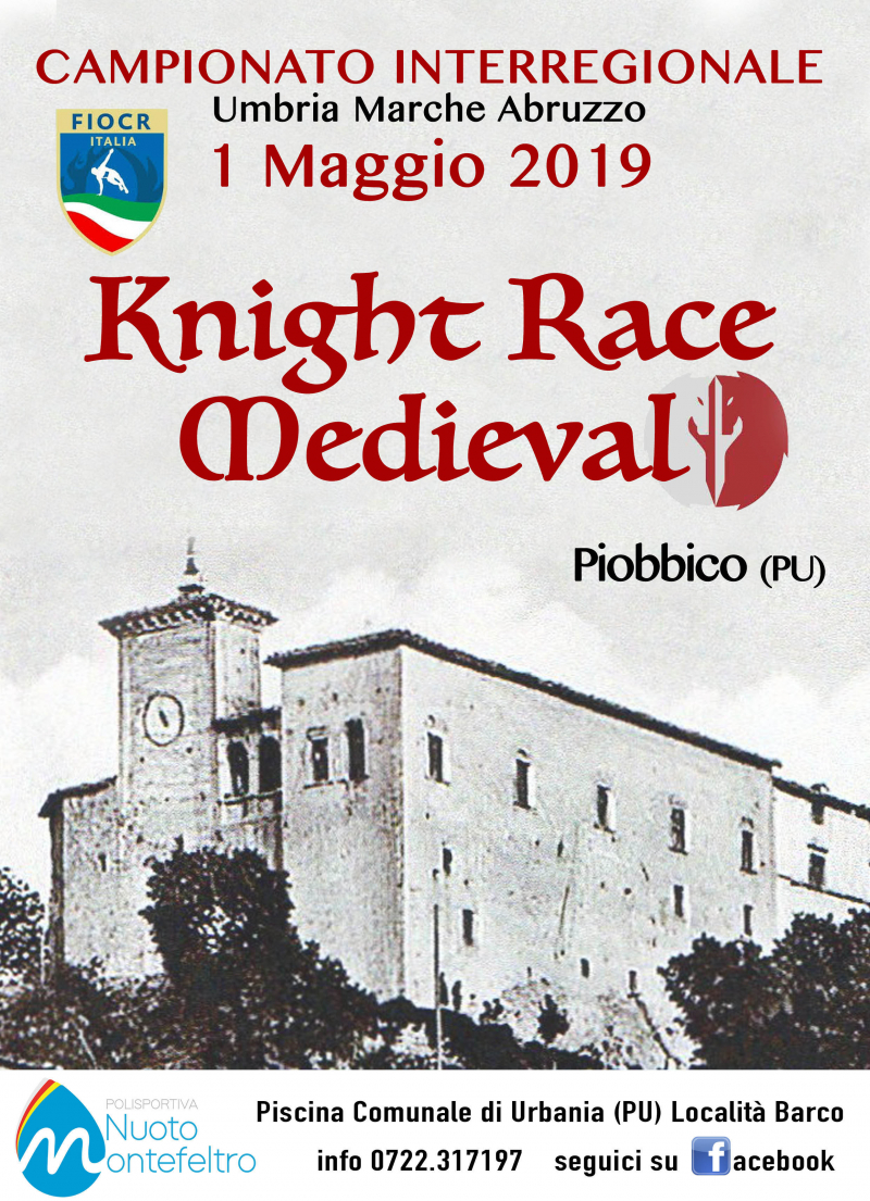 KNIGHT RACE MEDIEVAL PIOBBICO - Prijava