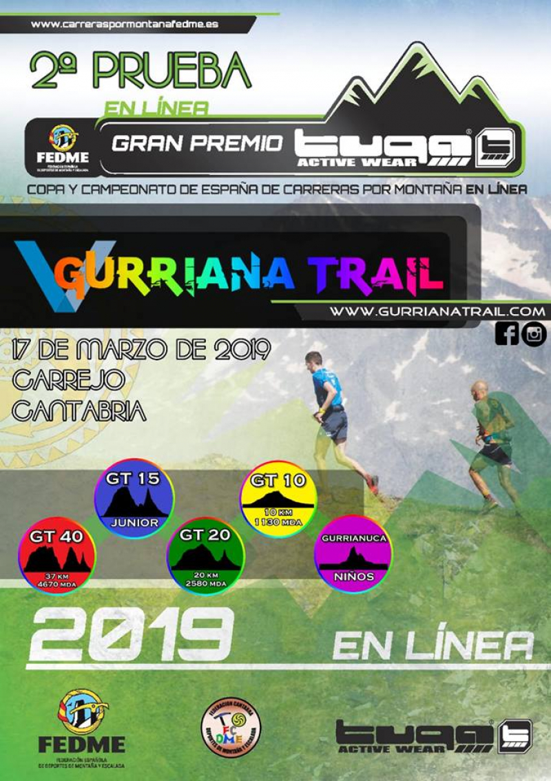 2ª PRUEBA COPA DE ESPAÑA DE CARRERAS EN LÍNEA - LA GURRIANA - Inscris-toi