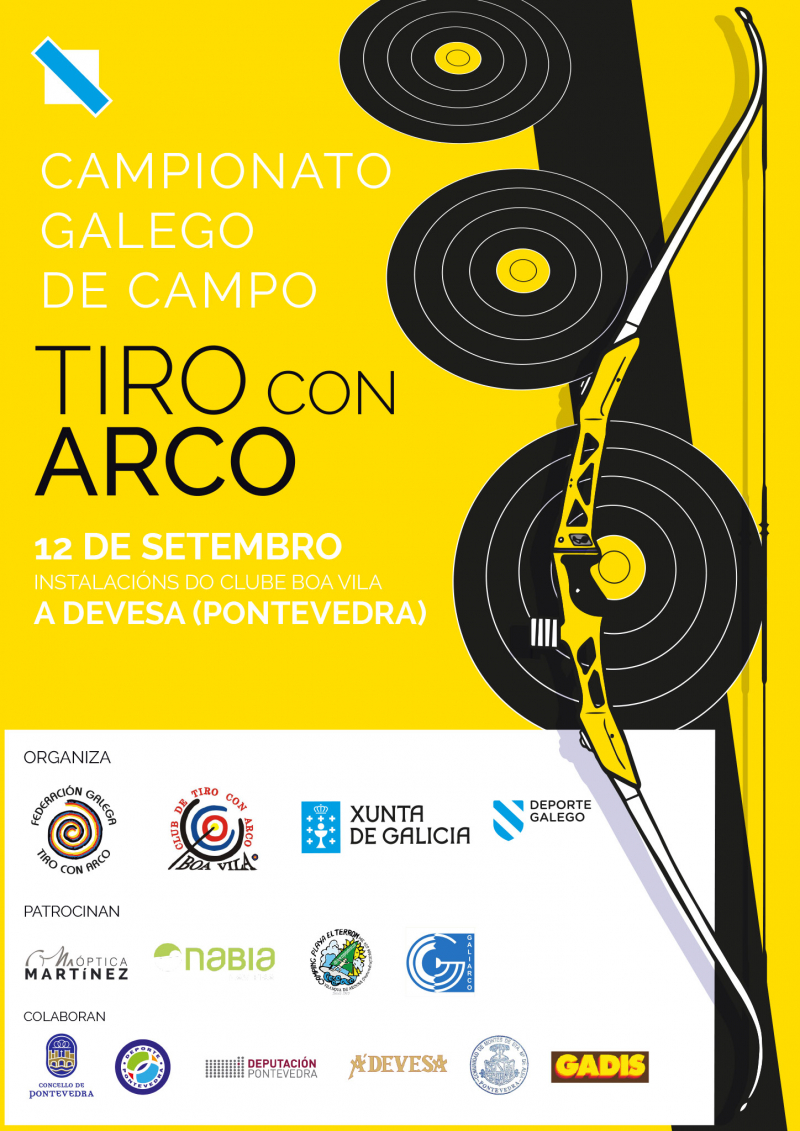 CAMPIONATO GALEGO DE TIRO DE CAMPO 2020 - Inscríbete