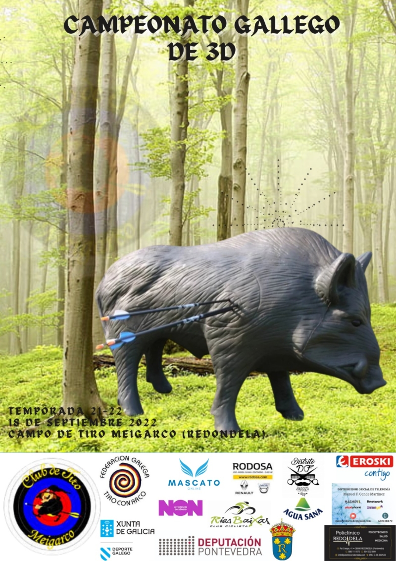 CAMPIONATO GALEGO 3D - 2022 - Iscriviti