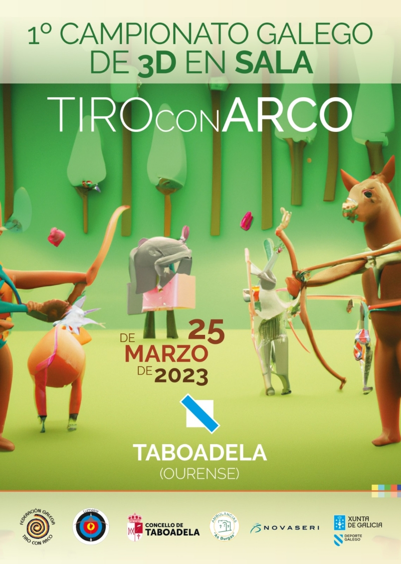 CAMPIONATO GALEGO 3D SALA - 2023 - Inscriu-te