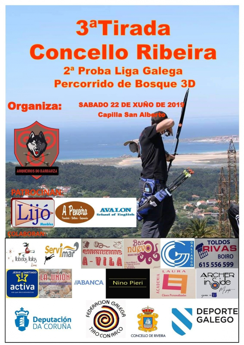 II TIRADA LIGA GALEGA BOSQUE 3D 2019 - Iscriviti
