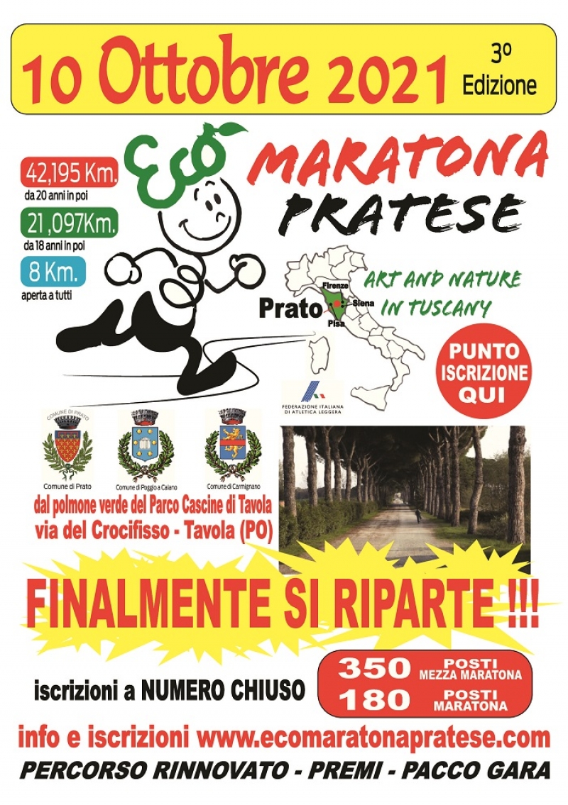 3A ECO MARATONA PRATESE - Iscriviti