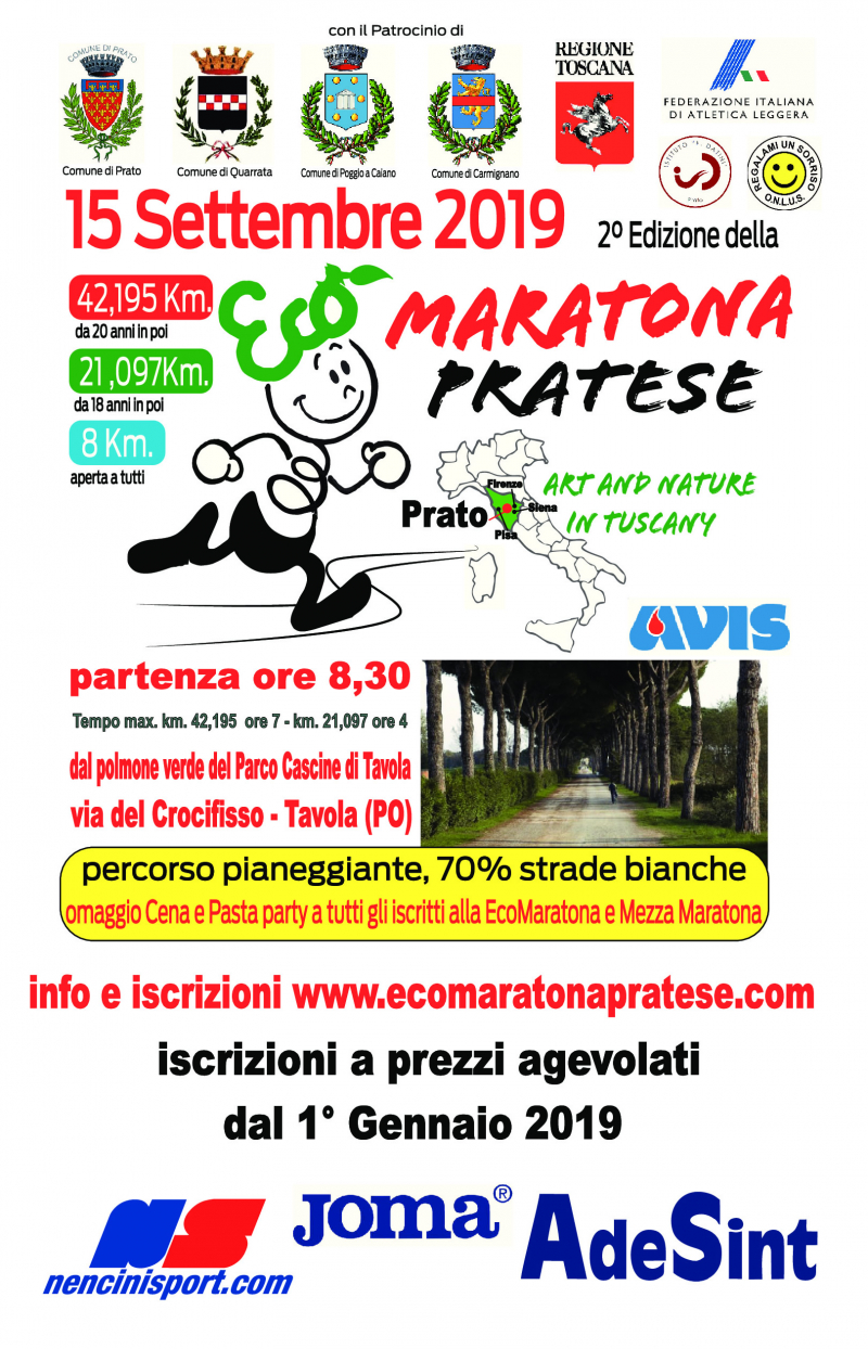2A ECO MARATONA PRATESE  - Inscriu-te