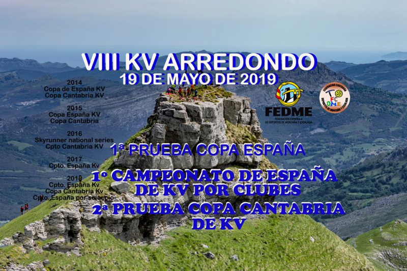 CPTO. DE ESPAÑA DE CARRERAS VERTICALES POR CLUBES Y 1ª PRUEBA COPA DE ESPAÑA DE CARRERAS VERTICALES - KV ARREDONDO  - Prijava
