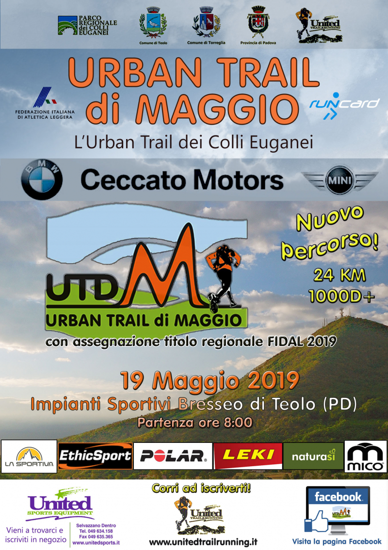 URBAN TRAIL DI MAGGIO - Prijava