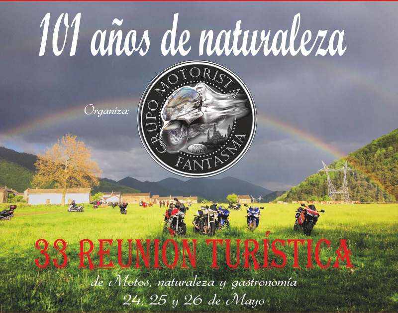 33 REUNIÓN TURÍSTICA DE MOTOS ORDESA 2019 - Inscriu-te