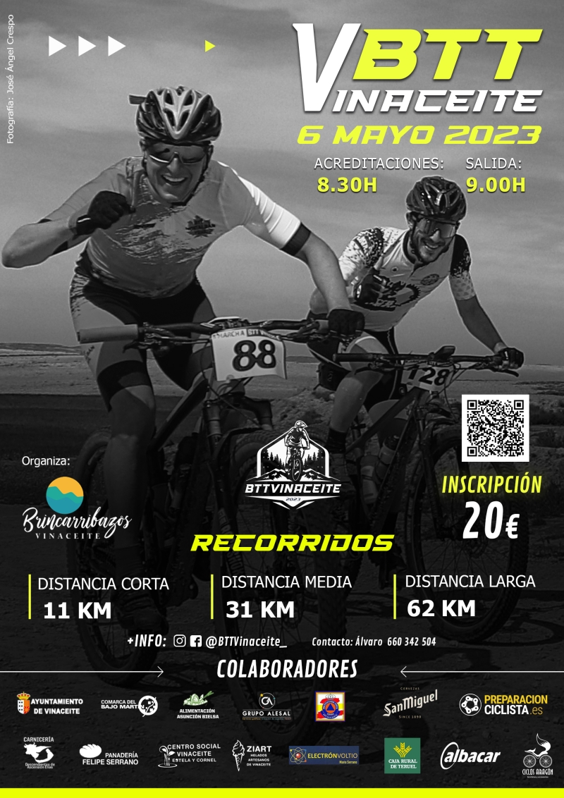 V MARCHA CICLOTURISTA BTT VINACEITE - Inscríbete