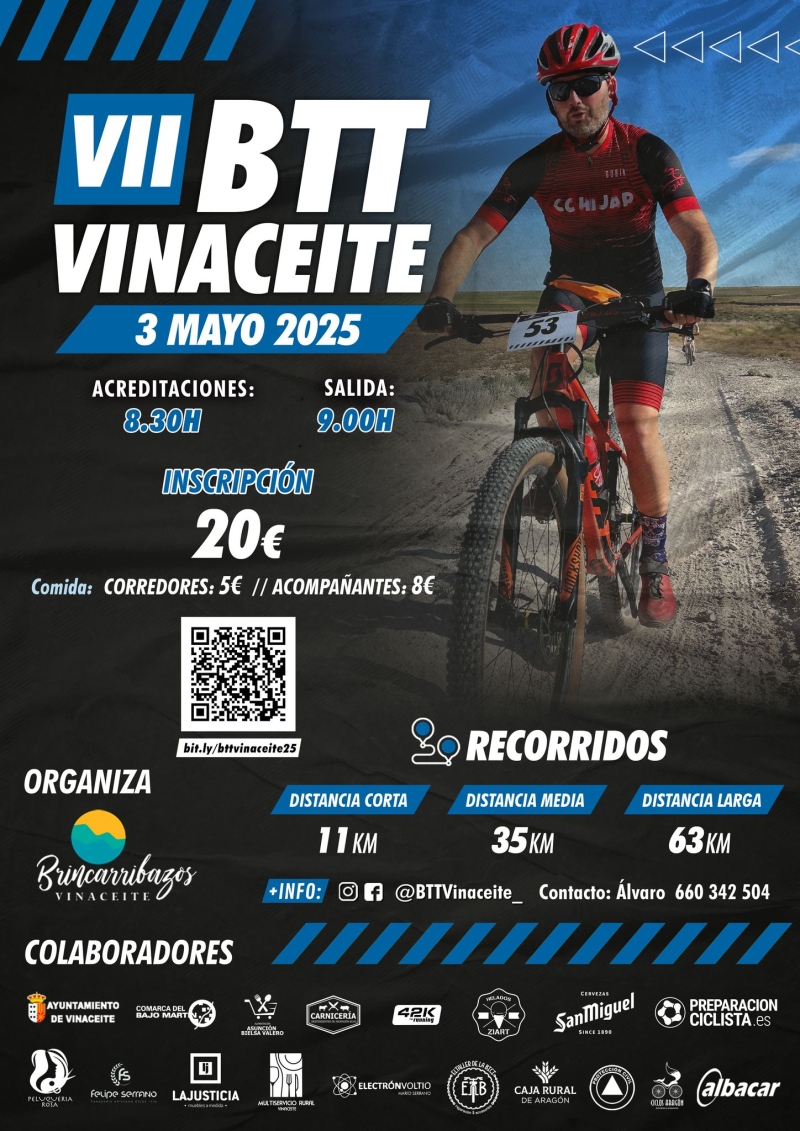 VII MARCHA CICLOTURISTA BTT VINACEITE - Inscríbete