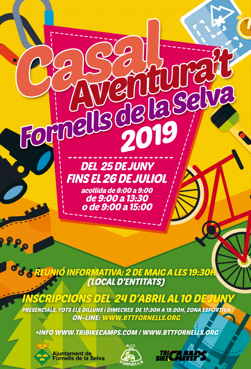 CASAL AVENTURA'T - Inscríbete