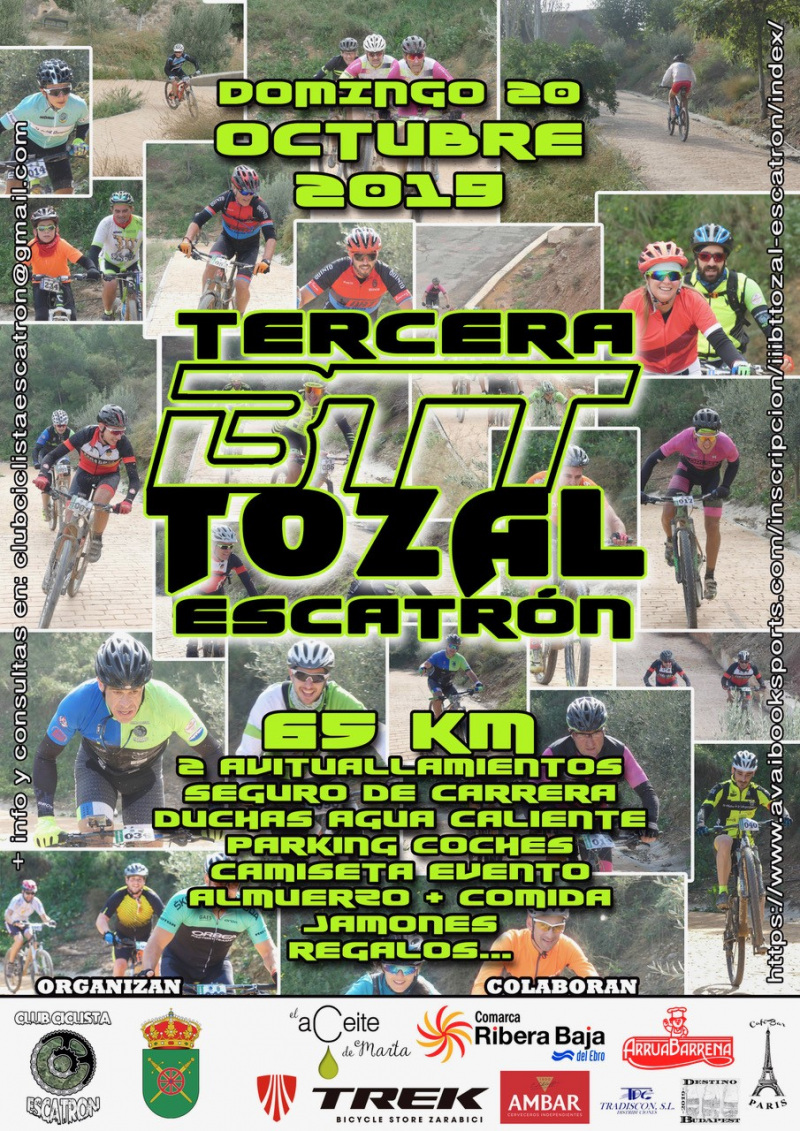III BTTOZAL ESCATRON - Inscriu-te