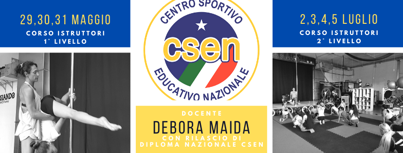 1° LIVELLO  FORMAZIONE NAZIONALE GINNASTICA ACROBATICA SPECIALITÀ POLE DANCE  - Prijavi se