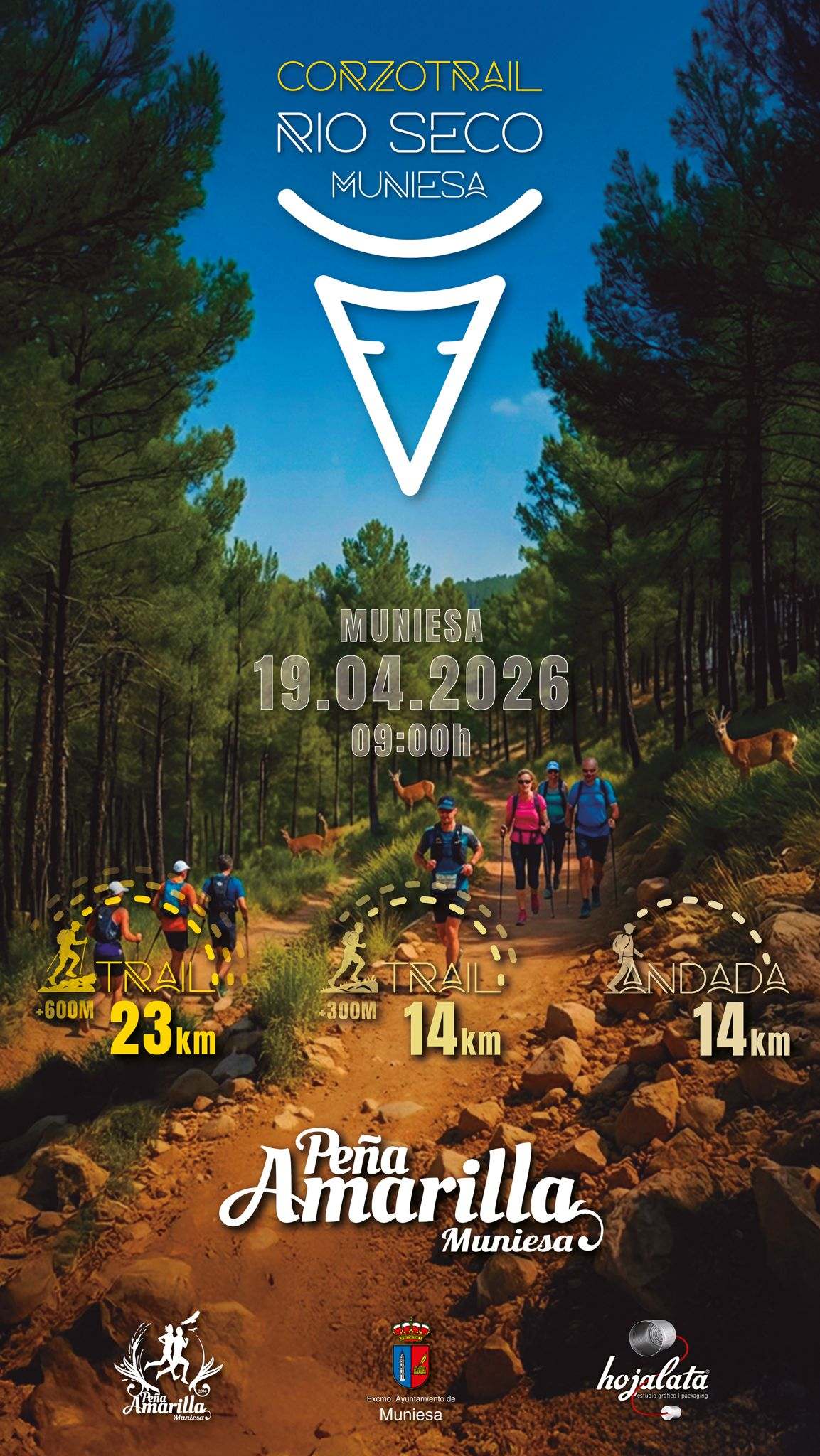 I CORZO TRAIL RIO SECO MUNIESA  - Inscríbete