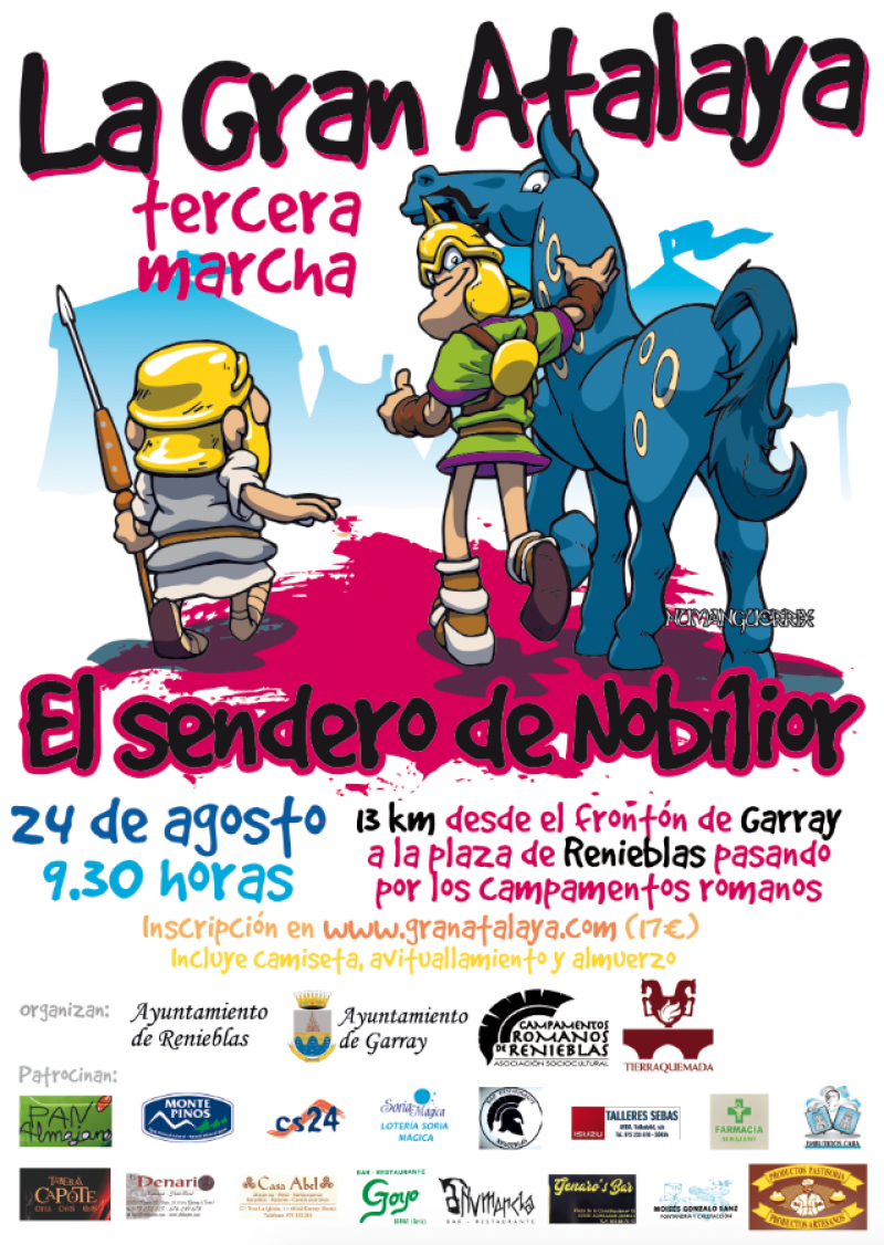 3ª MARCHA  GRAN ATALAYA GARRAY - RENIEBLAS - Inscríbete