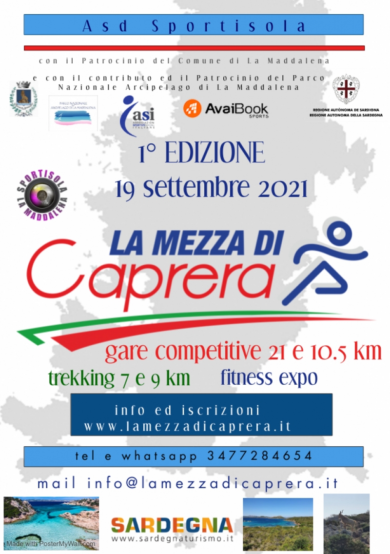 LA MEZZA DI CAPRERA - Iscriviti