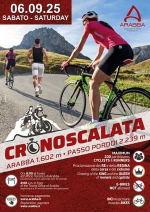 CRONOSCALATA ARABBA - PASSO PORDOI - Register