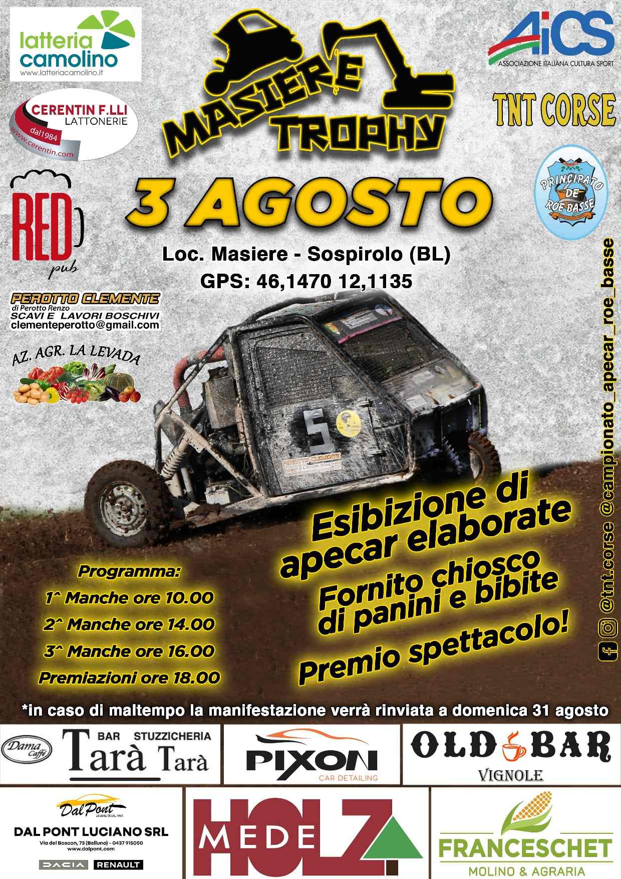 MASIERE TROPHY - Iscriviti