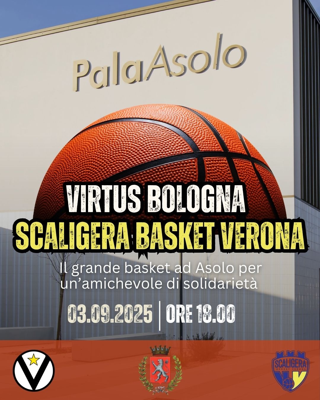 VIRTUS BOLOGNA-SCALIGERA VERONA - Inscríbete
