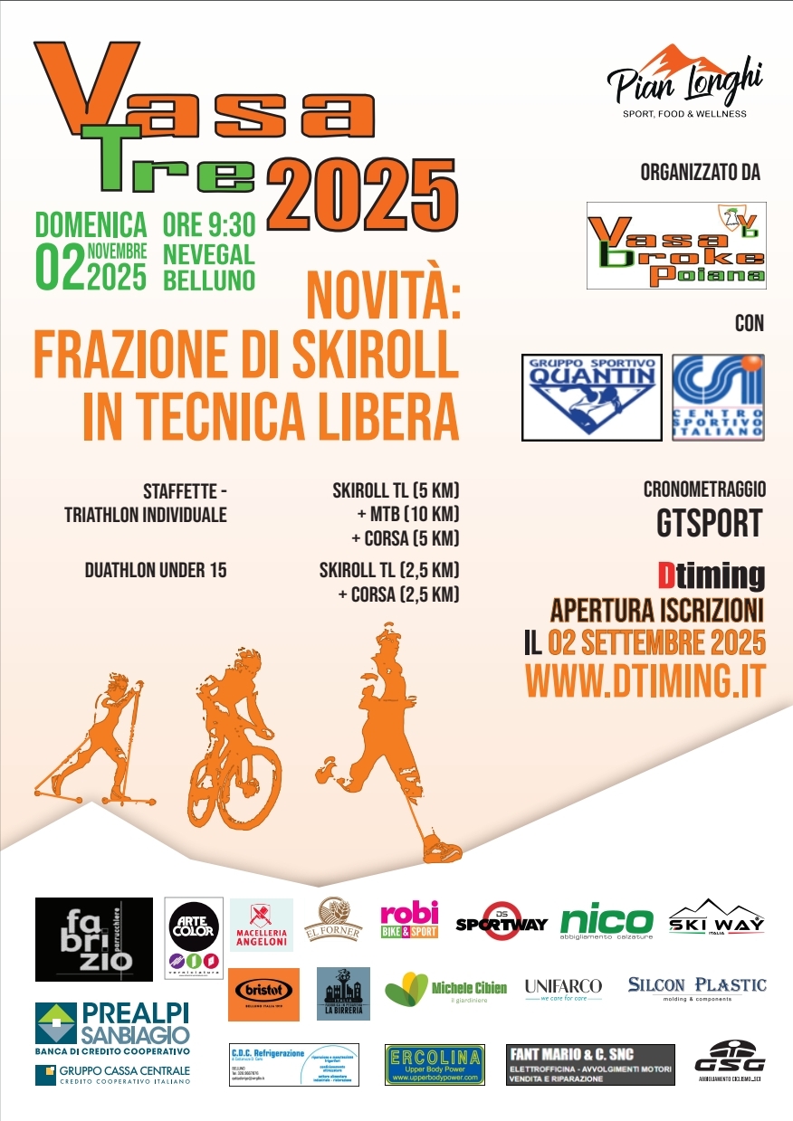 VASA TRE - Iscriviti