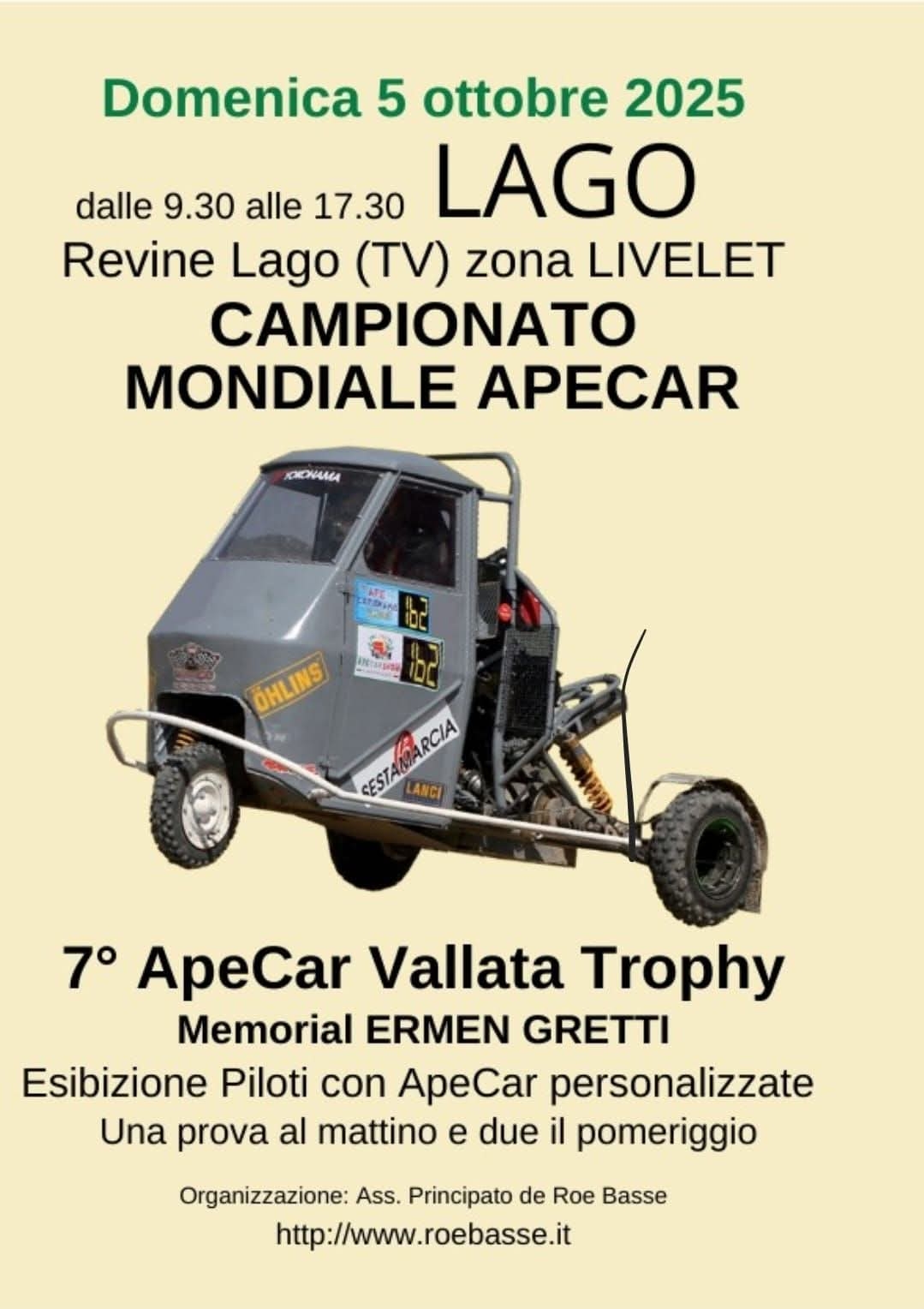 7 APECAR VALLATA TROPHY - Iscriviti