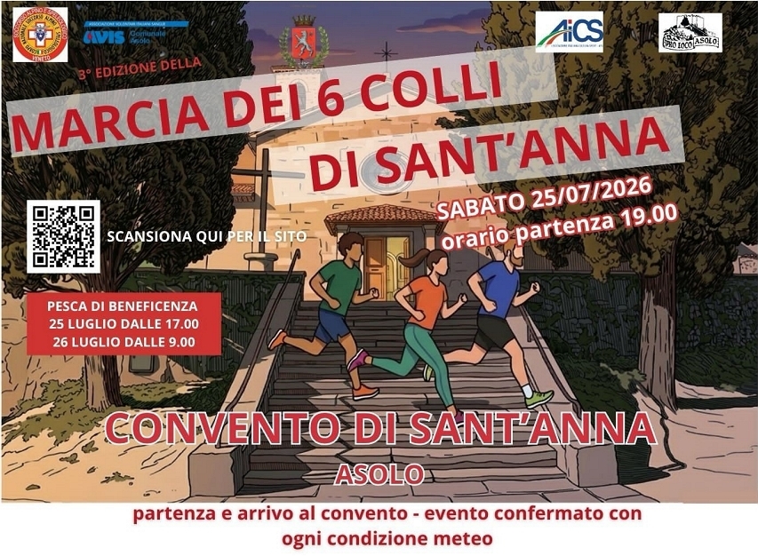 MARCIA DEI 6 COLLI DI SANT'ANNA - Iscriviti