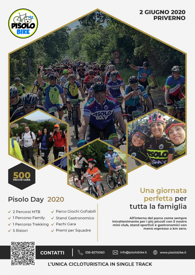 PISOLO DAY - CICLOTURISTICA IN MTB - Inscríbete