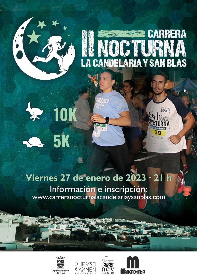 II CARRERA NOCTURNA LA CANDELARIA Y SAN BLAS. - Inscríbete