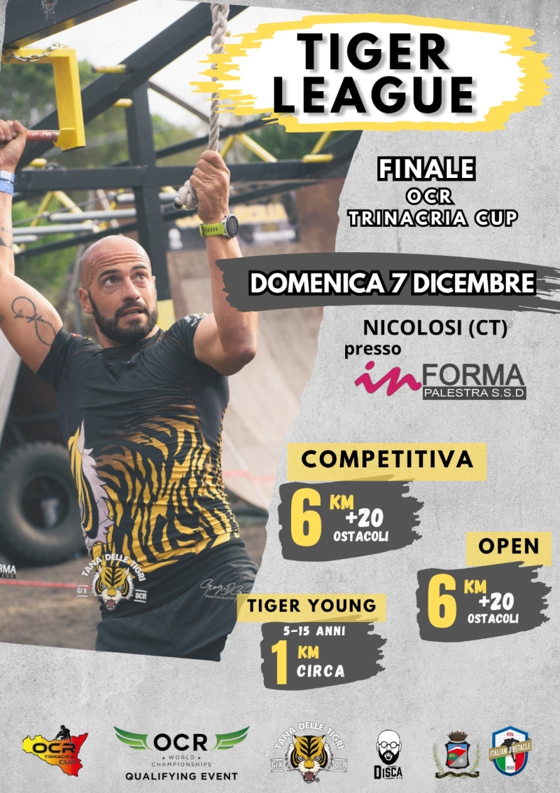 TIGER LEAGUE 2025 - FINALE COPPA SICILIA - Iscriviti