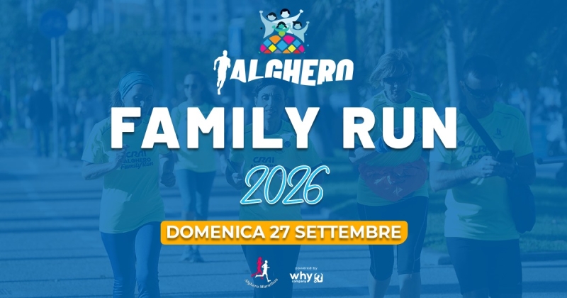 CRAI ALGHERO FAMILY RUN 2026 - Iscriviti