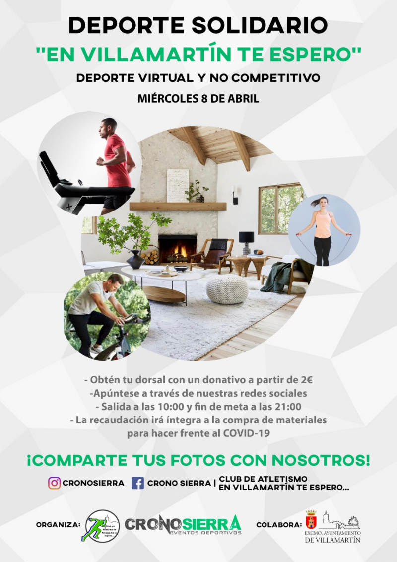I CARRERA SOLIDARIA - EN VILLAMARTIN TE ESPERO - - Inscriu-te