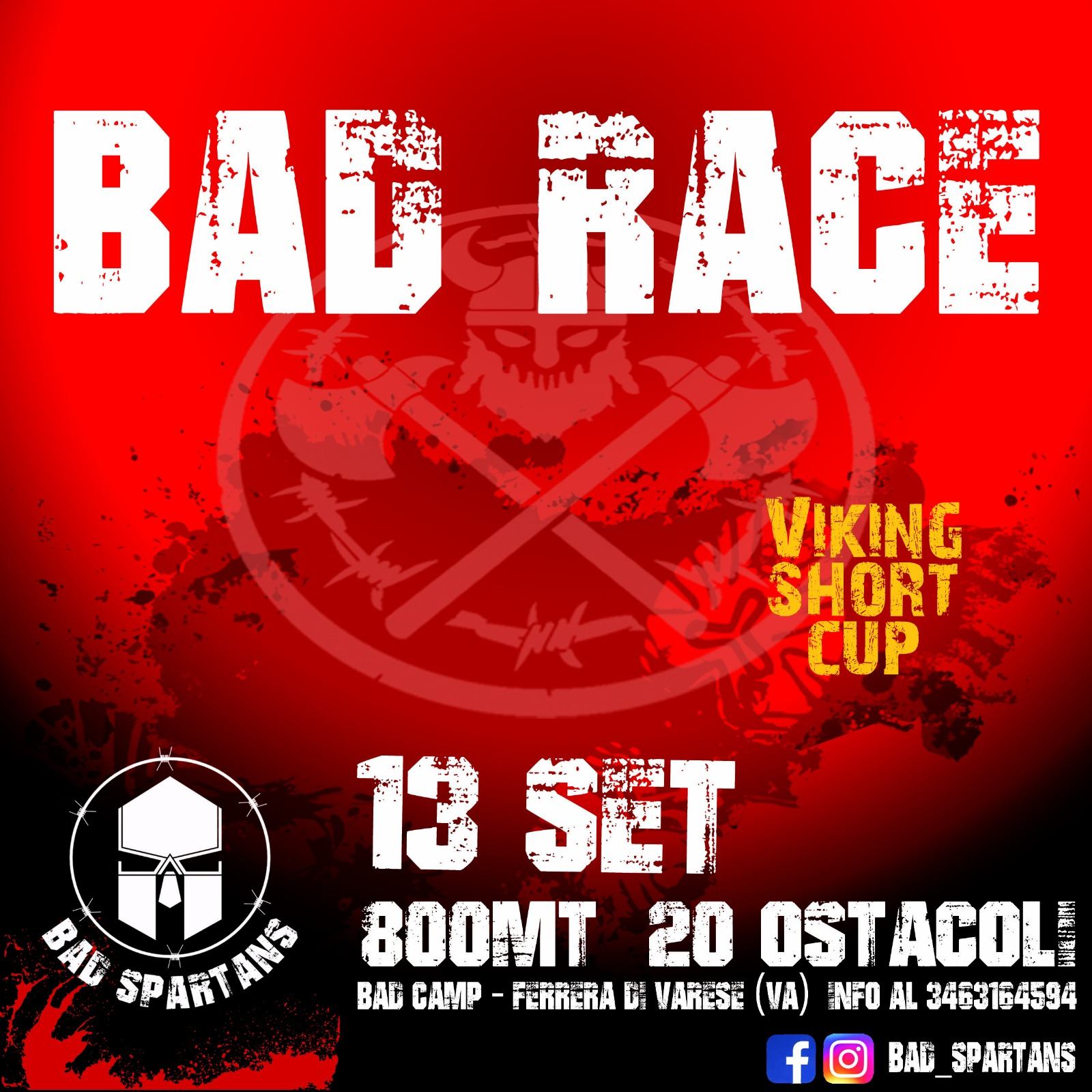 BAD RACE - Inscríbete