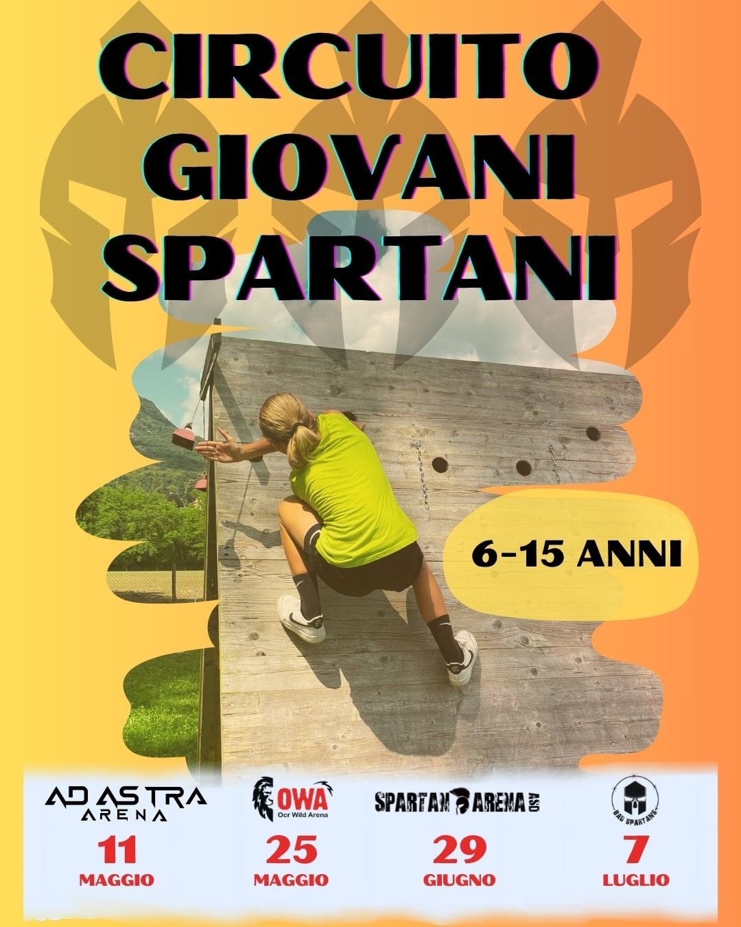 CIRCUITO GIOVANI SPARTANI - Inscris-toi