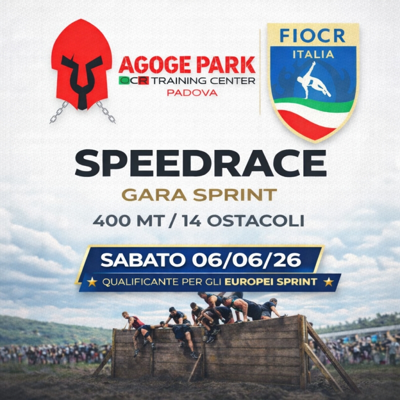 SPEED RACE AGOGEPARK SPRINT - Iscriviti