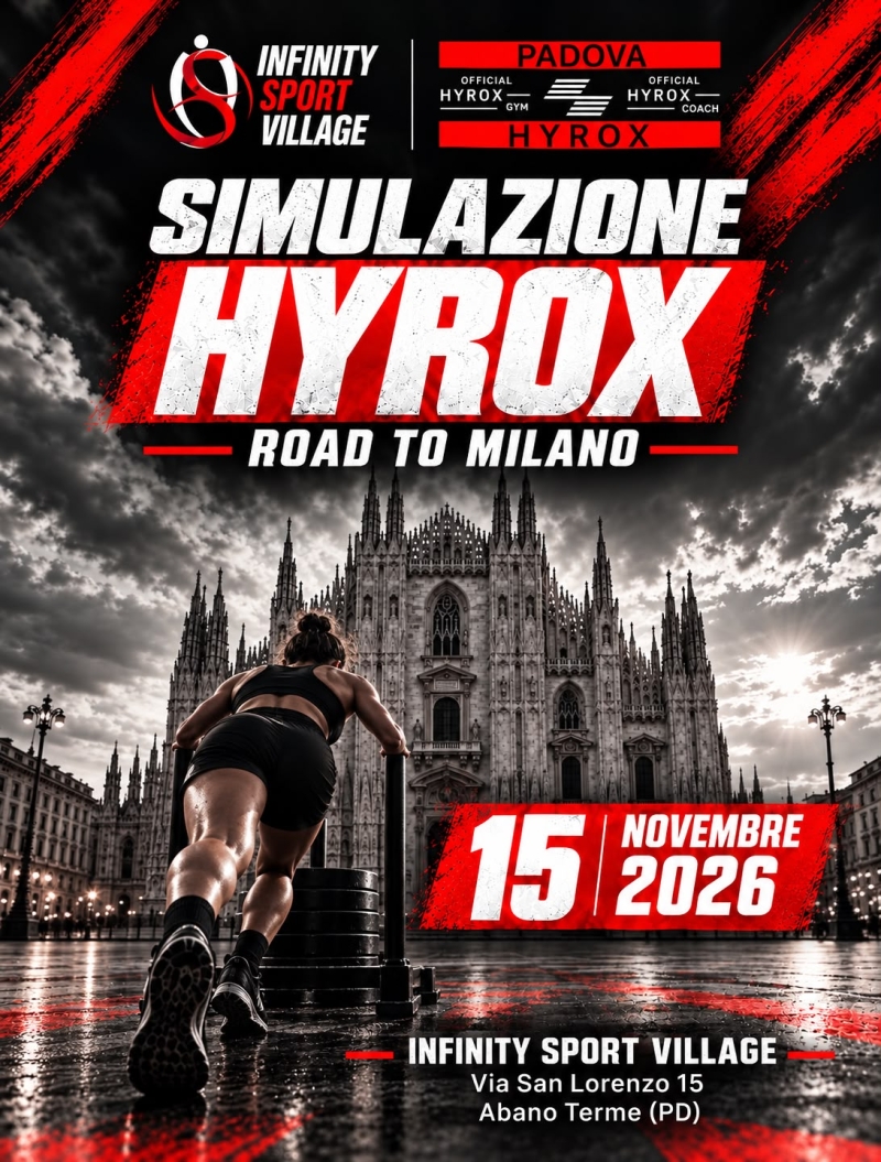 SIMULAZIONE HYROX -ROAD TO MILAN- - Iscriviti