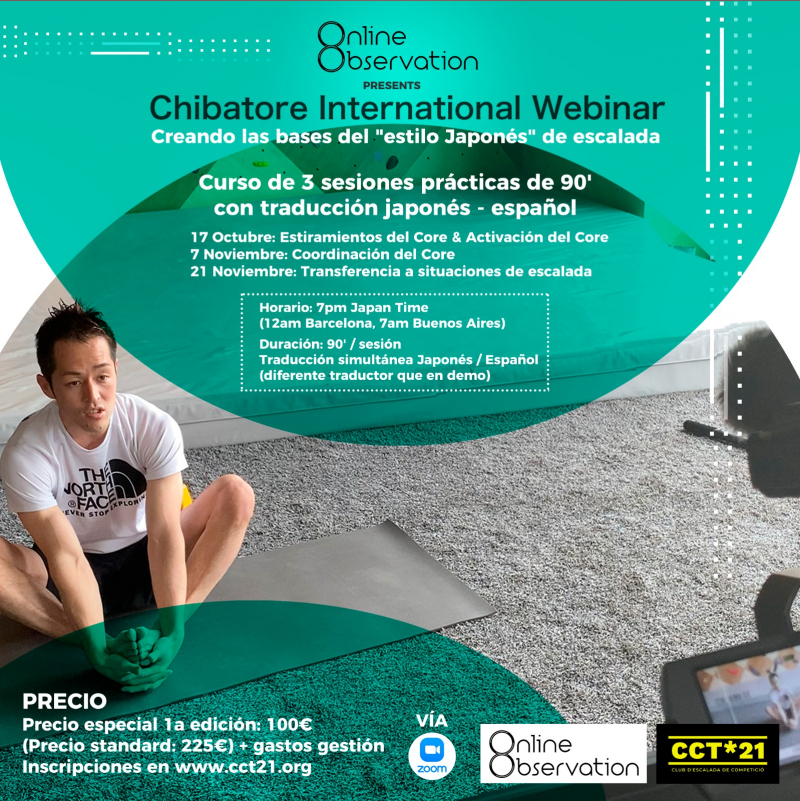 CHIBATORE INTERNATIONAL WEBINAR - SESIÓN 2 - 7 NOVIEMBRE (COORDINACIÓN DEL CORE) - Inscriu-te