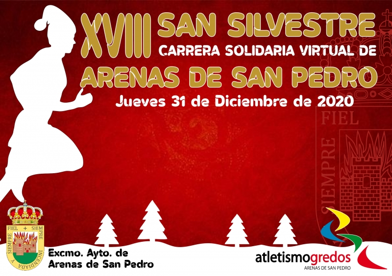 XVIII SAN SILVESTRE SOLIDARIA ARENAS DE SAN PEDRO (VIRTUAL) - Register