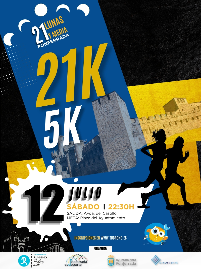 21 LUNAS Y MEDIA - Inscríbete