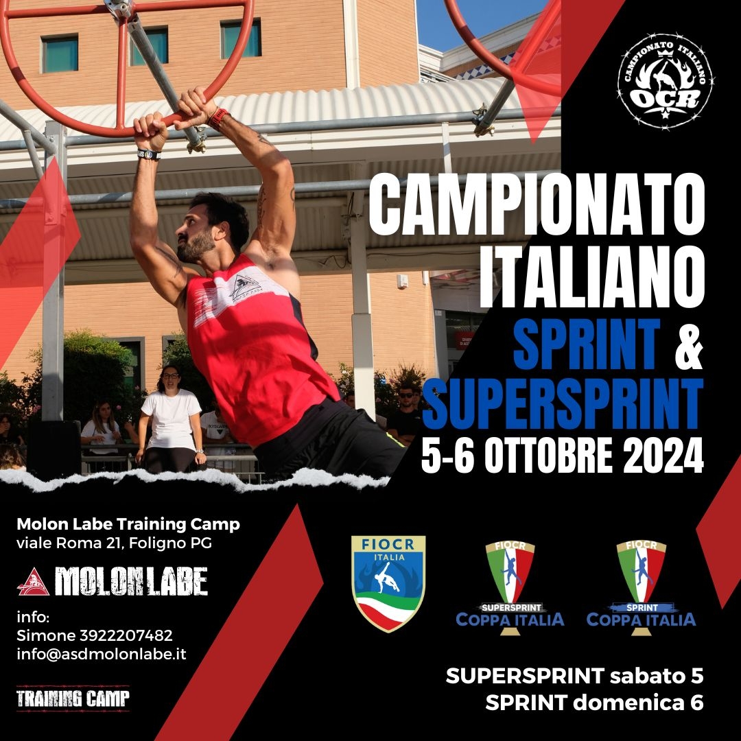 CAMPIONATO ITALIANO OCR SPRINT & SUPERSPRINT - Inscríbete