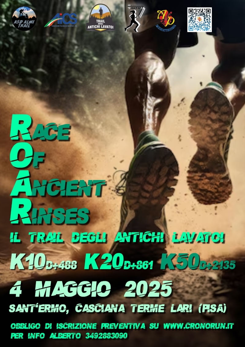 IL TRAIL DEGLI ANTICHI LAVATOI - Inscríbete