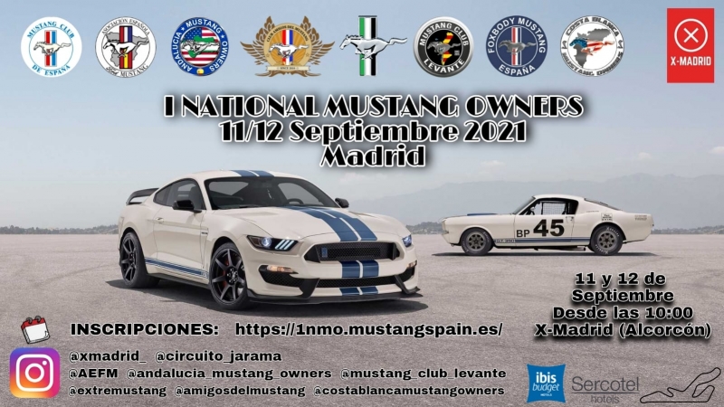 I NATIONAL MUSTANG OWNERS - Inscríbete