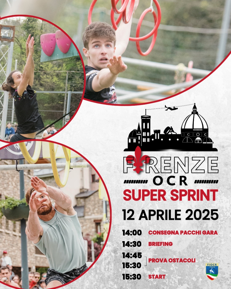 FIRENZE OCR SUPER SPRINT 2025 - Iscriviti