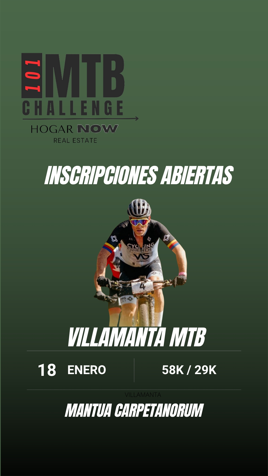 VILLAMANTA MTB, MANTUA CARPETANORUM - Inscríbete
