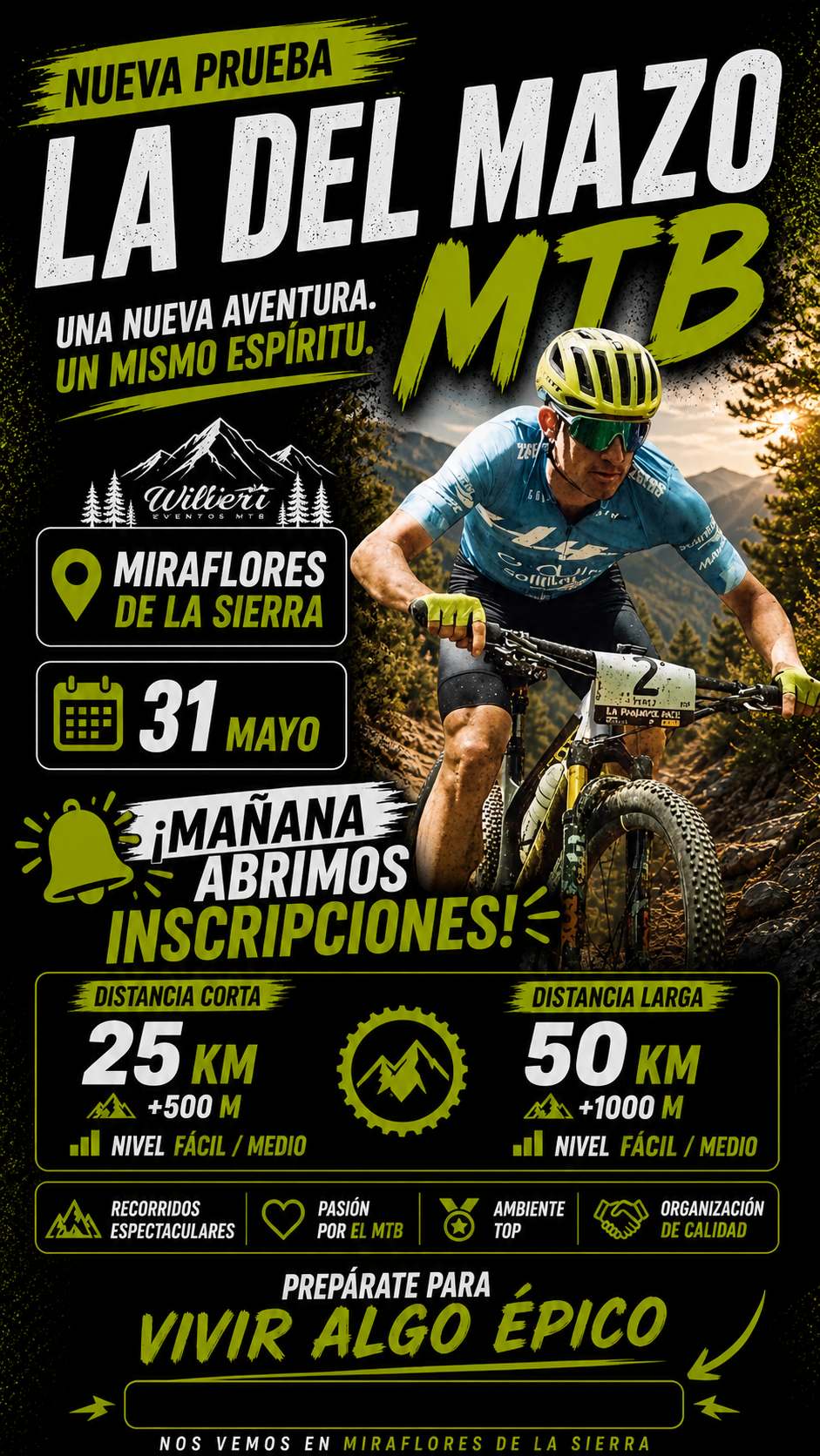 LA DEL MAZO MTB - Inscríbete