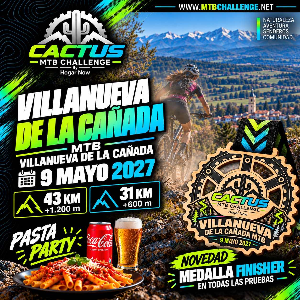 VILLANUEVA DE LA CAÑADA MTB 2027 - Inscríbete
