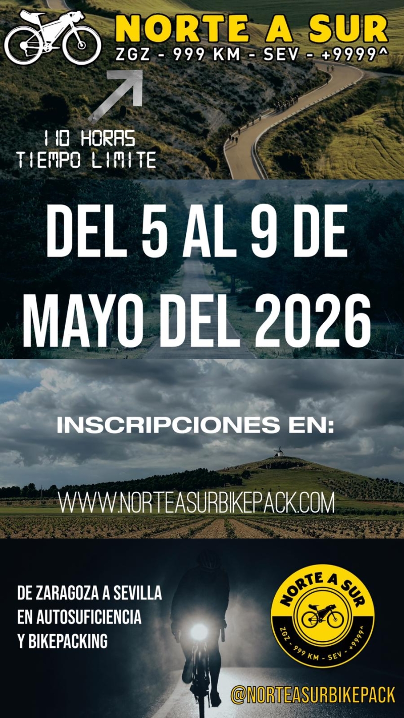 NORTE A SUR - 2026 - Inscríbete