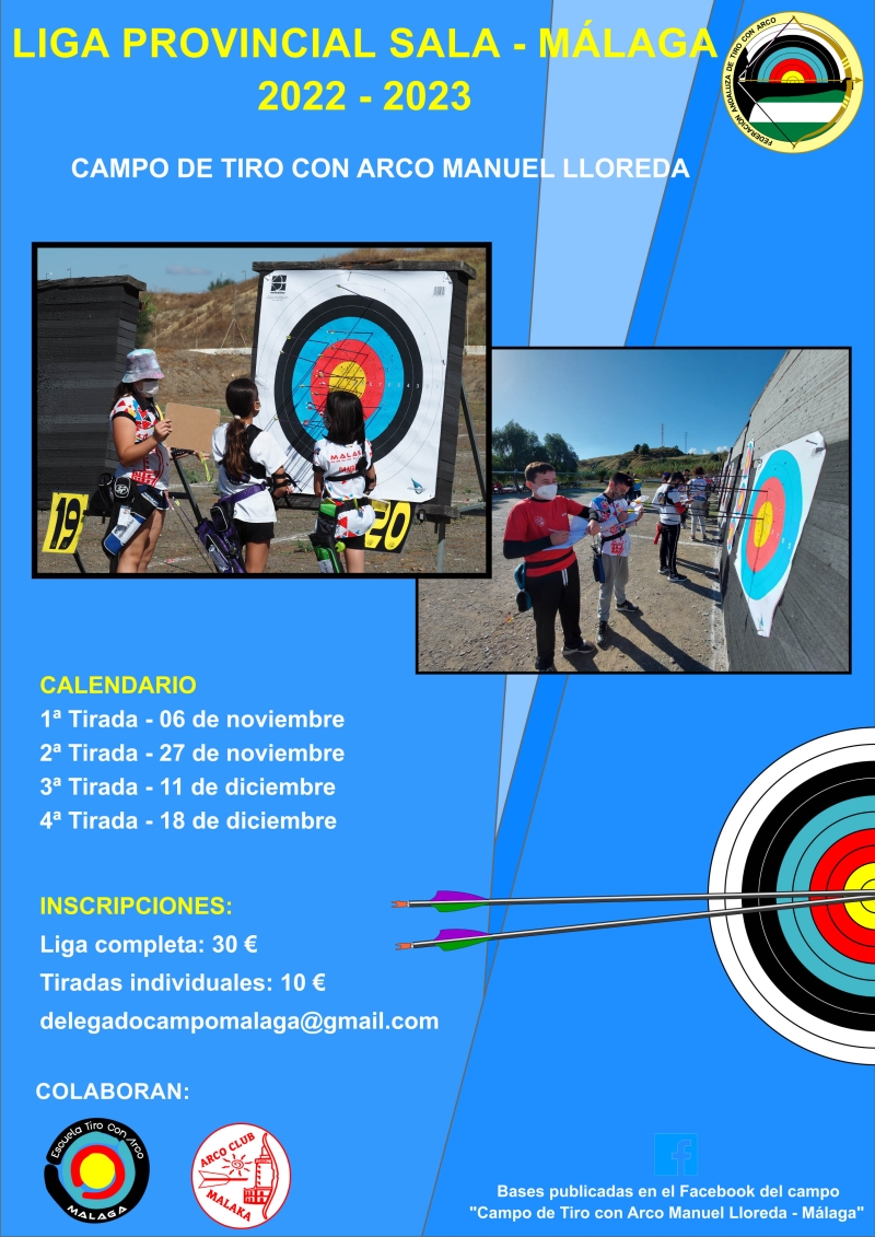 LIGA PROVINCIAL MALAGUEÑA DE SALA TEMPORADA 2022/2023 - Inscríbete