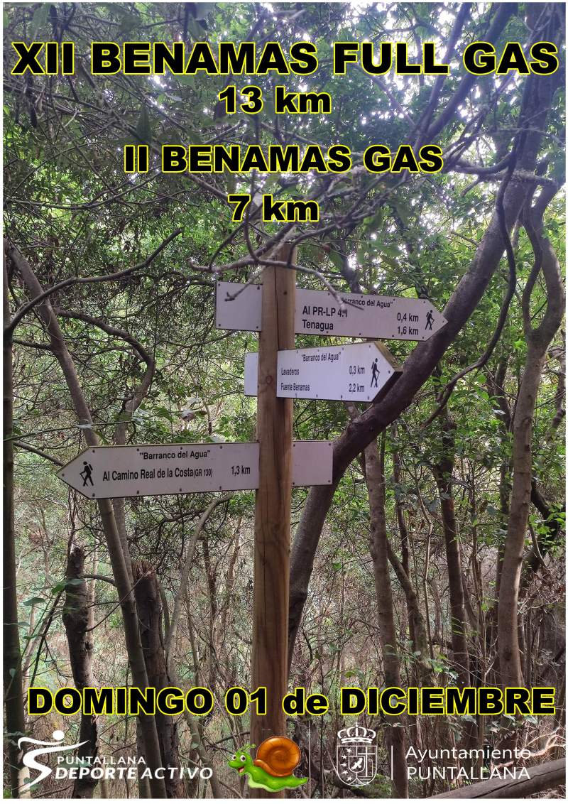 XII BENAMAS FULL GAS - Inscríbete