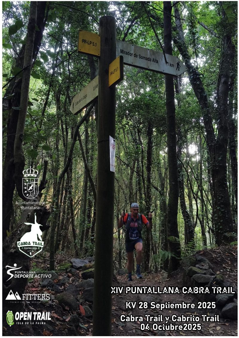 XIV PUNTALLANA CABRA TRAIL 2025 - Inskriba zaitez